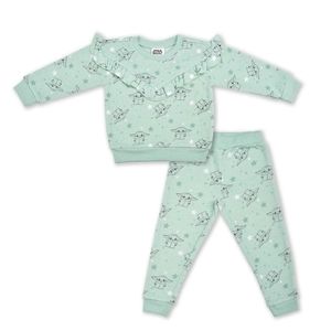 Star Wars Jade The Child Baby Yoda Fleece Set 3T
